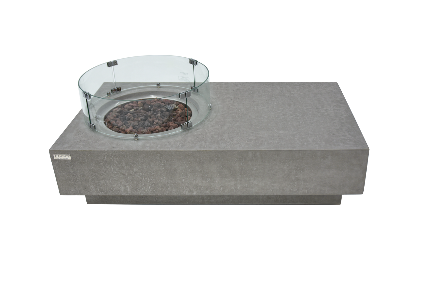 Elementi Metropolis Concrete Fire Table