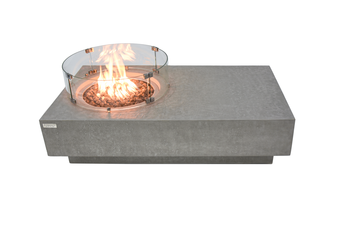Elementi Metropolis Concrete Fire Table