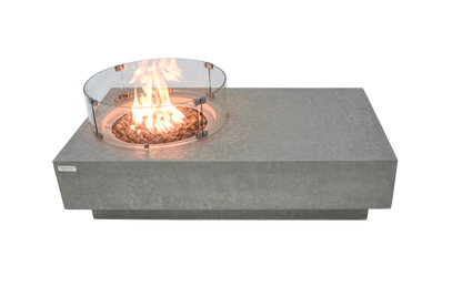 Elementi Metropolis Concrete Fire Table