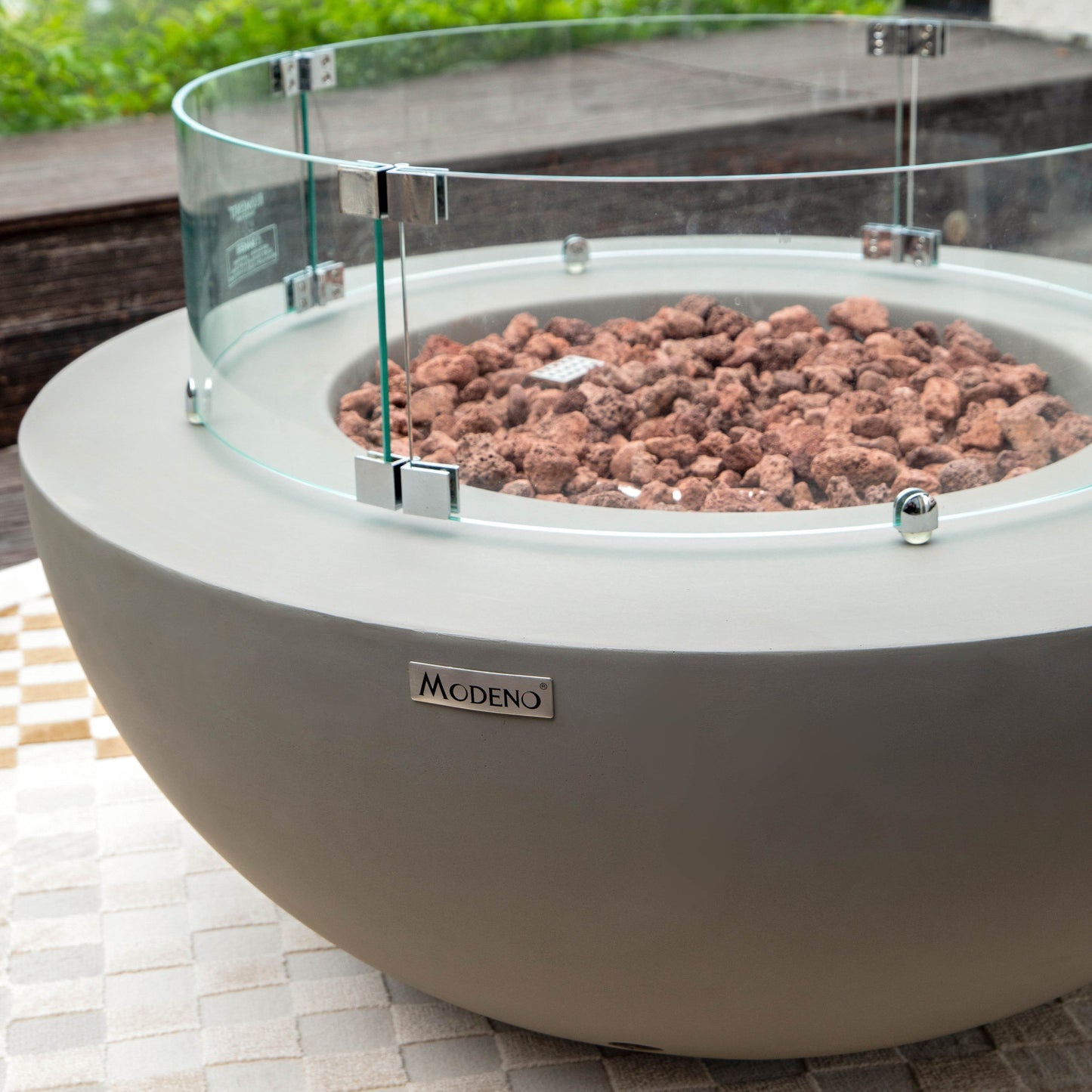 Modeno Roca Concrete Fire Pit Table