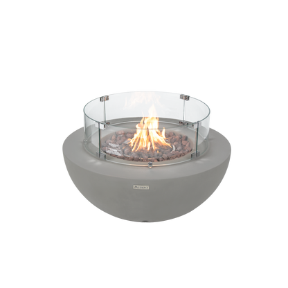 Modeno Roca Concrete Fire Pit Table