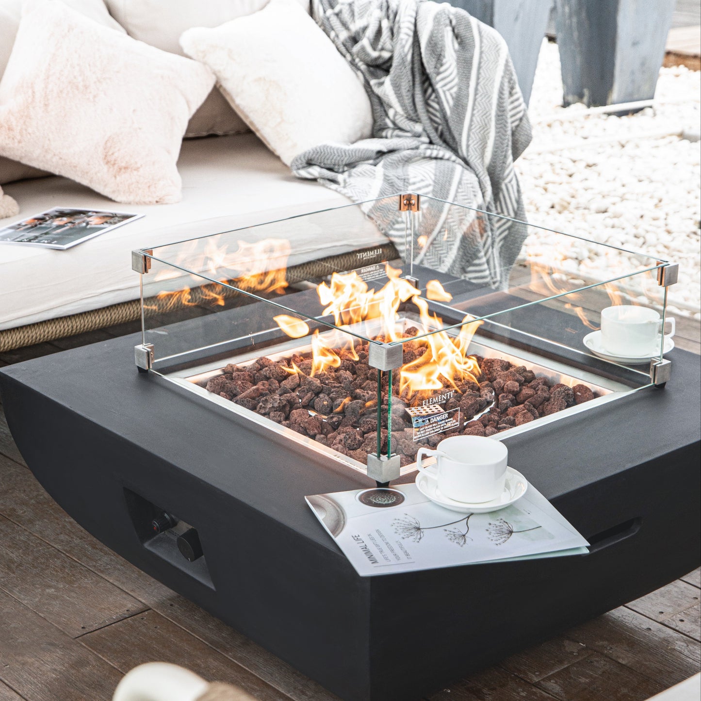 Modeno Aurora Fire Pit Table