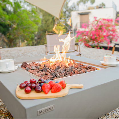 Modeno Westport 34 inch Concrete Fire Table
