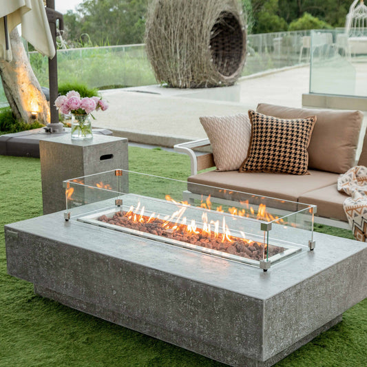 Elementi Hampton Concrete Fire Pit