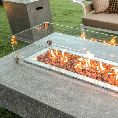 Elementi Hampton Concrete Fire Pit