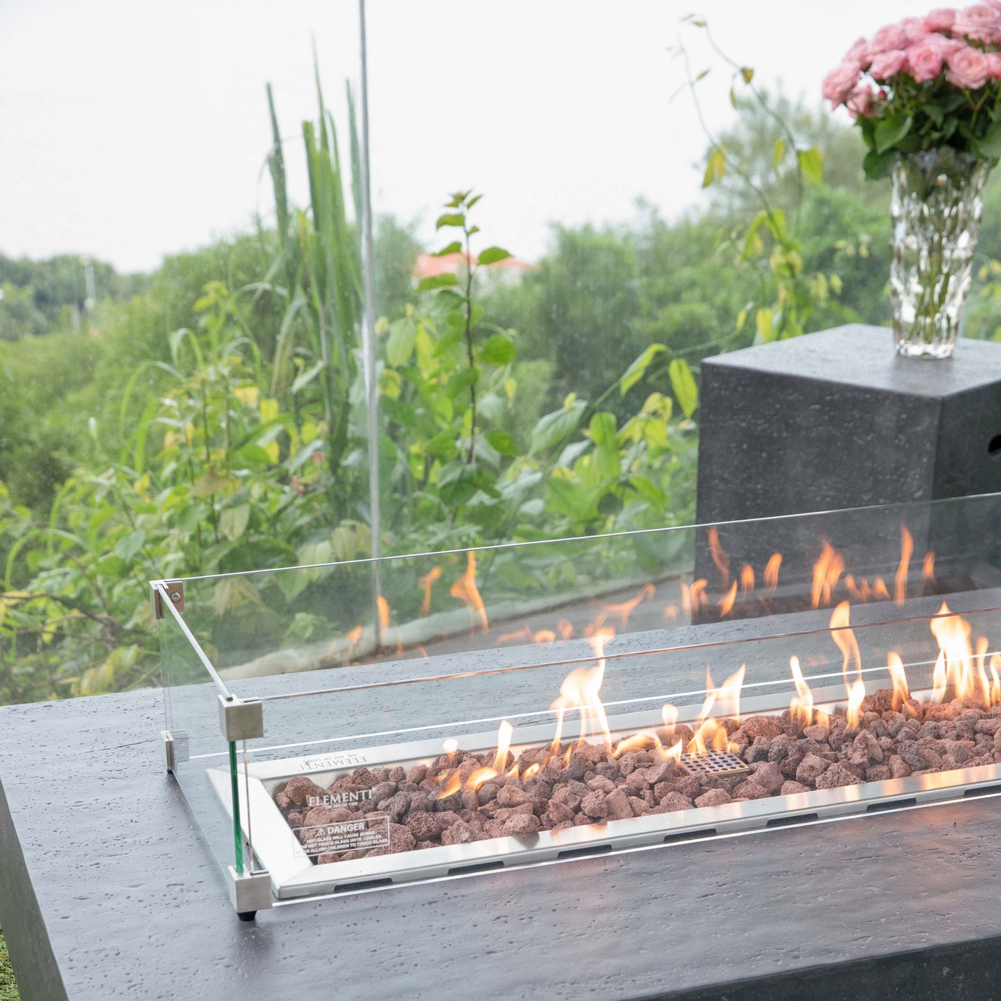 Elementi Hampton Concrete Fire Pit