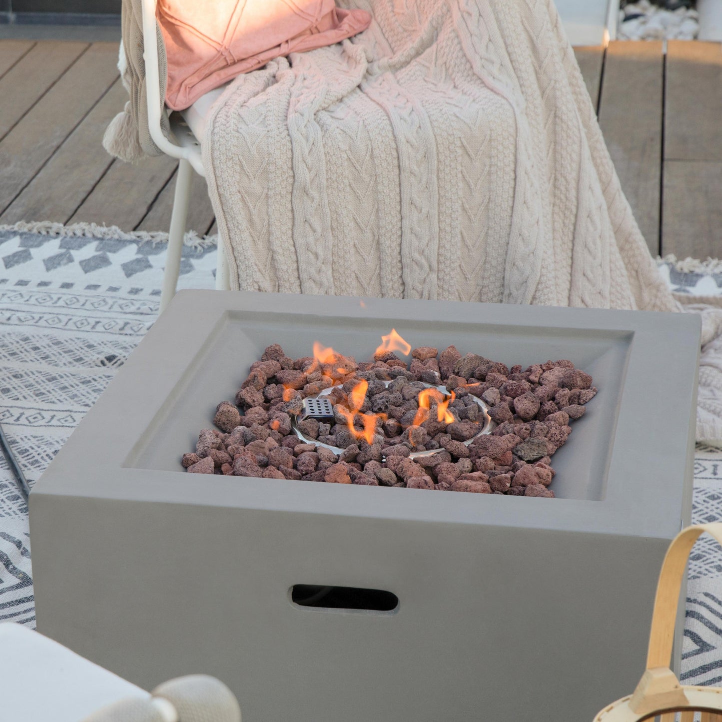 Modeno Ridgefield Concrete Fire Pit