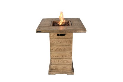 Elementi Rova Bar Height Fire Table