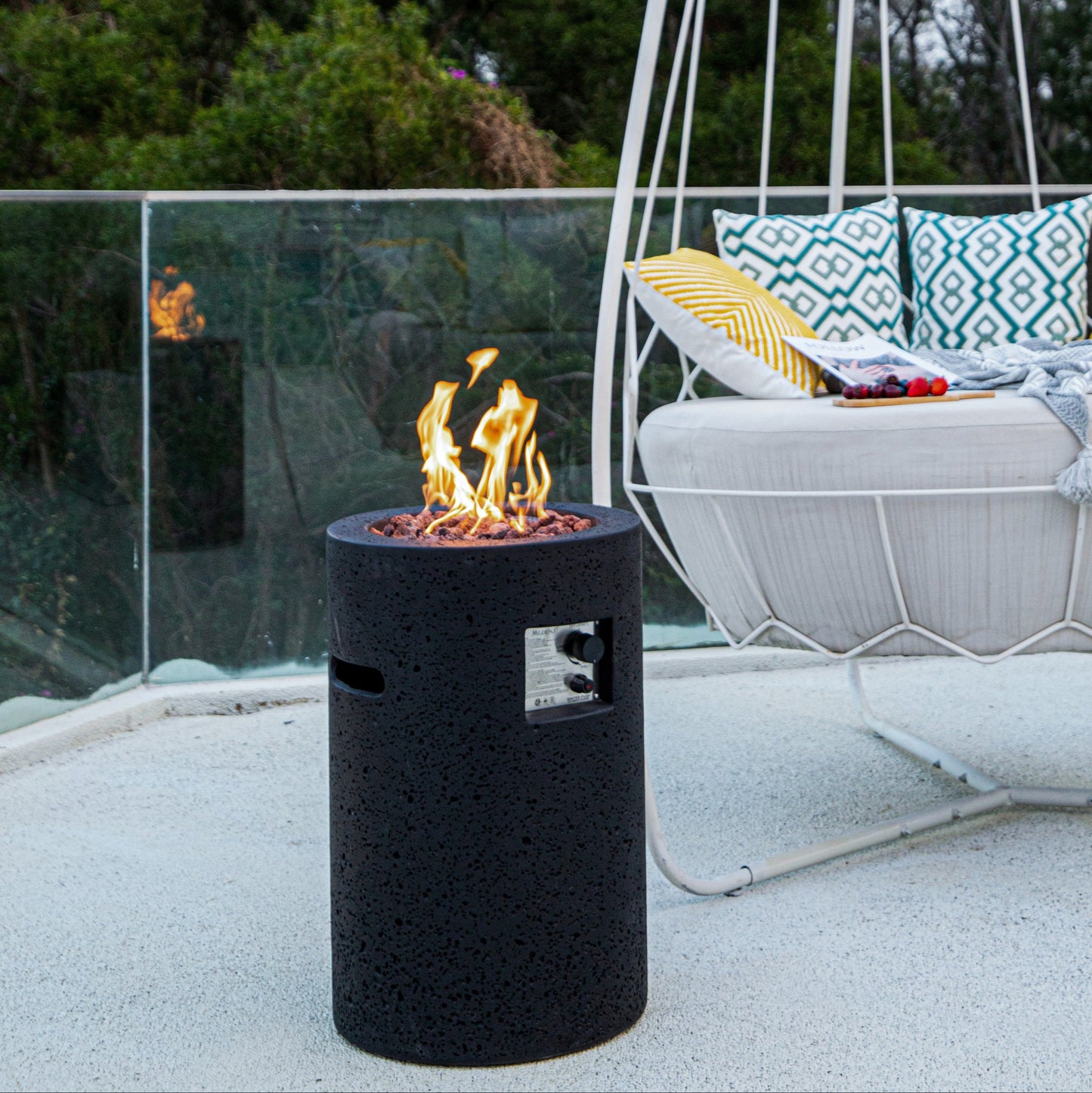 Modeno Lava Tube Fire Pit