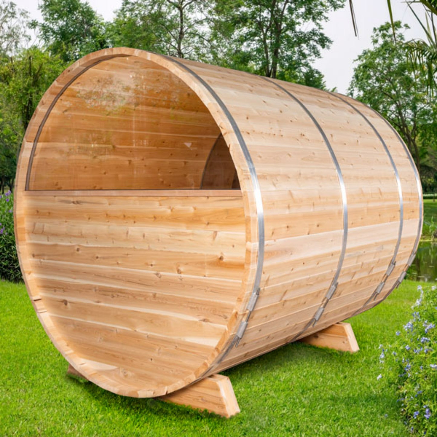 Dundalk Leisurecraft | CT Serenity MP Barrel Sauna