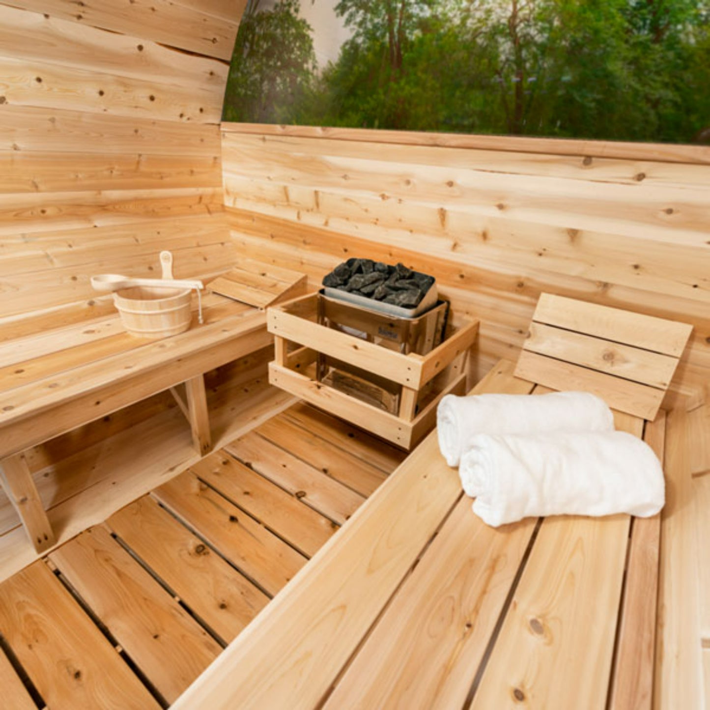 Dundalk Leisurecraft | CT Serenity MP Barrel Sauna