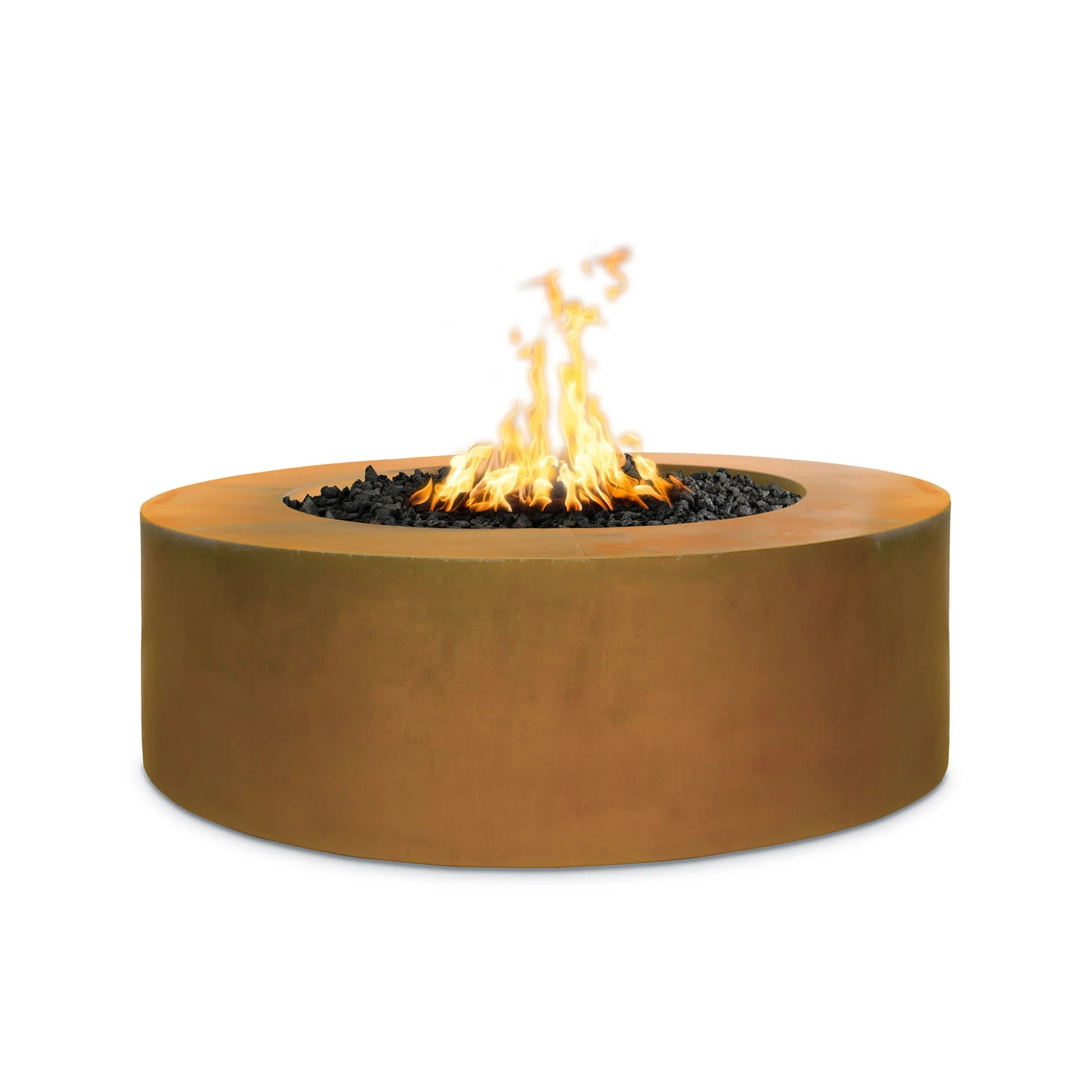 Unity Fire Pit in Corten Steel Material Finish