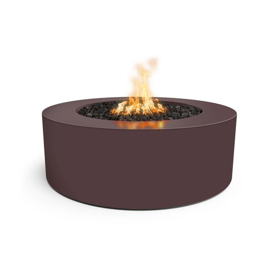 A Java colored Round Outdoor Fire Pit