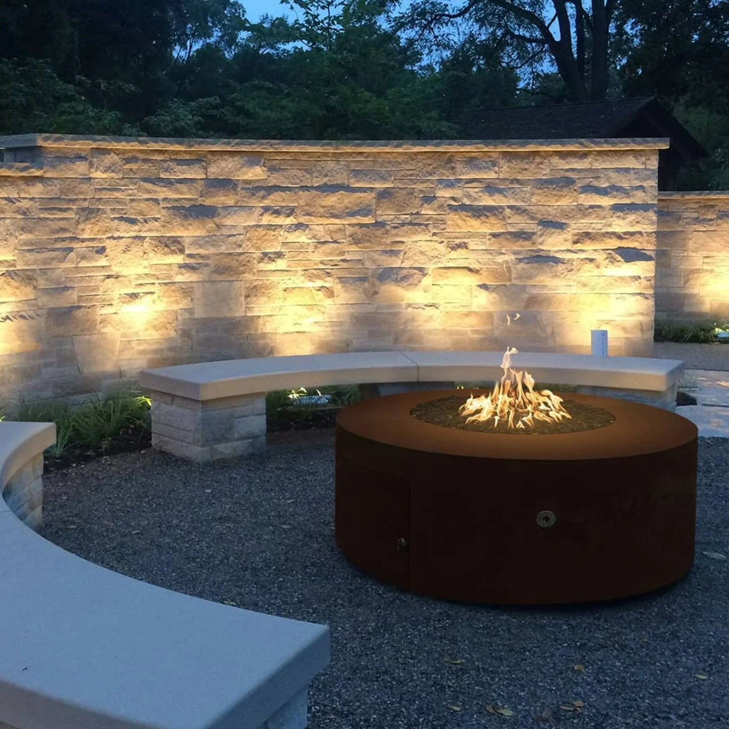 Unity Fire Pit lifestyle photo