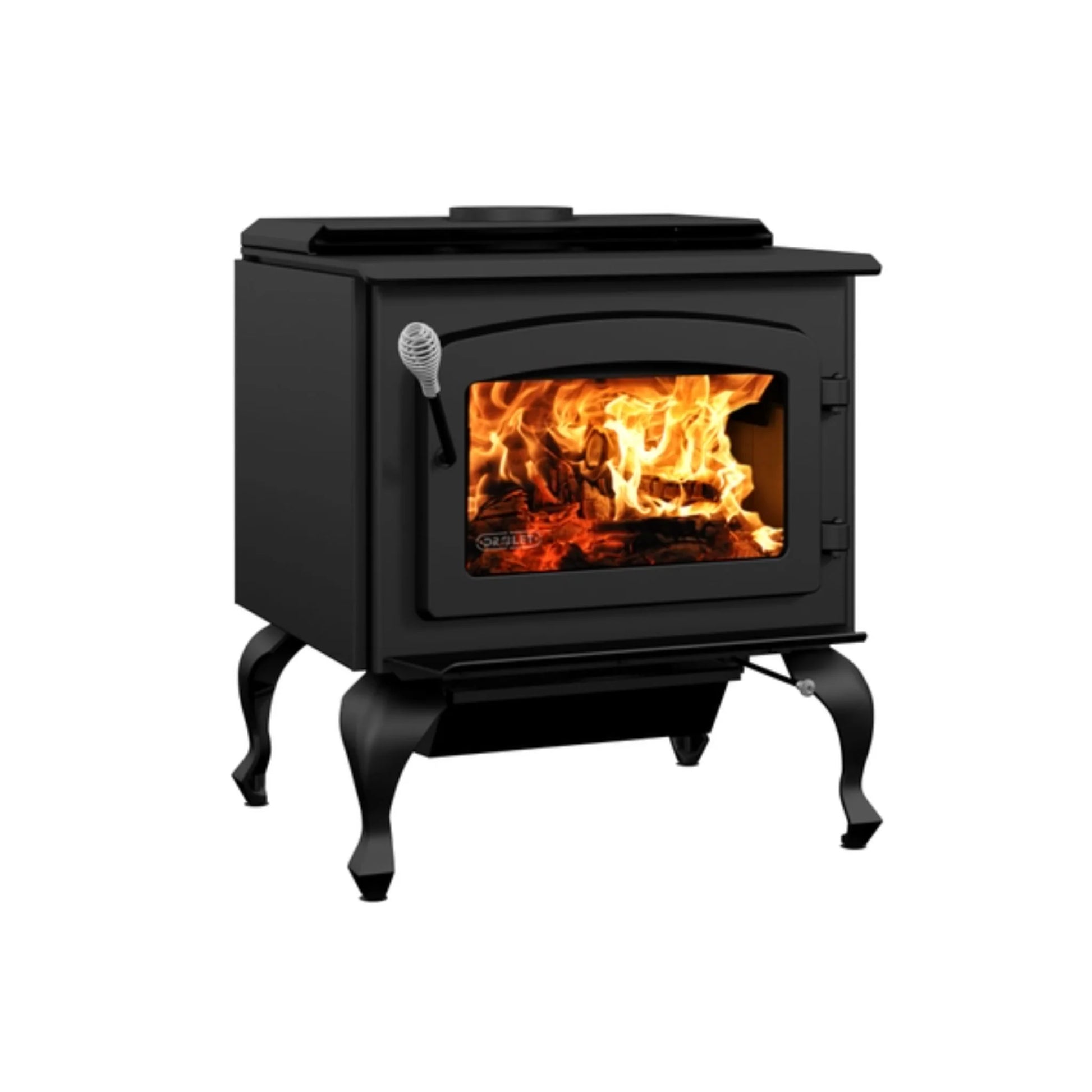 Drolet Escape 1800 Wood Stove On Legs With Black Door | DB03105