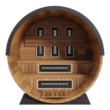 Finnmark | FD-6 Cedar Combination Barrel Sauna
