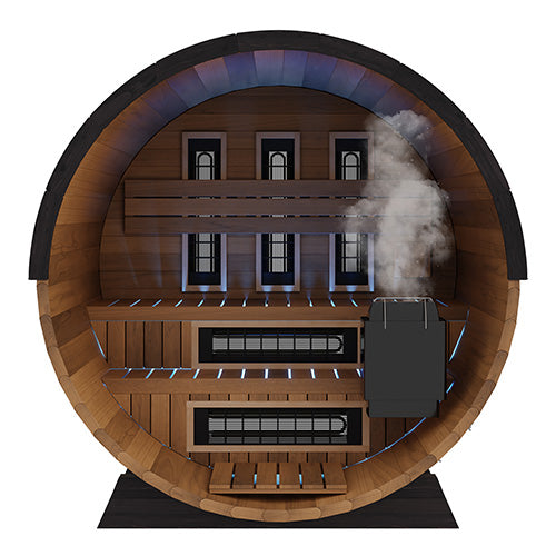 Finnmark | FD-6 Cedar Combination Barrel Sauna