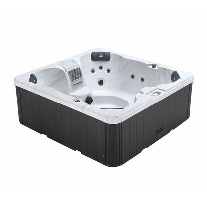 Liberty Spa LYS4500 plug and play 4–5 person hot tub with deep corner seating and hydrotherapy jets