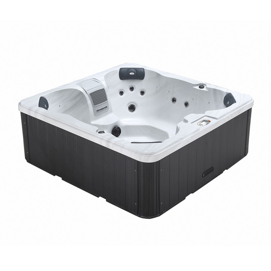 Liberty Spa LYS4500 plug and play 4–5 person hot tub with deep corner seating and hydrotherapy jets