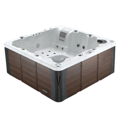 Liberty Spa LYS6000 6-person luxury hot tub with lounger and hydrotherapy jets