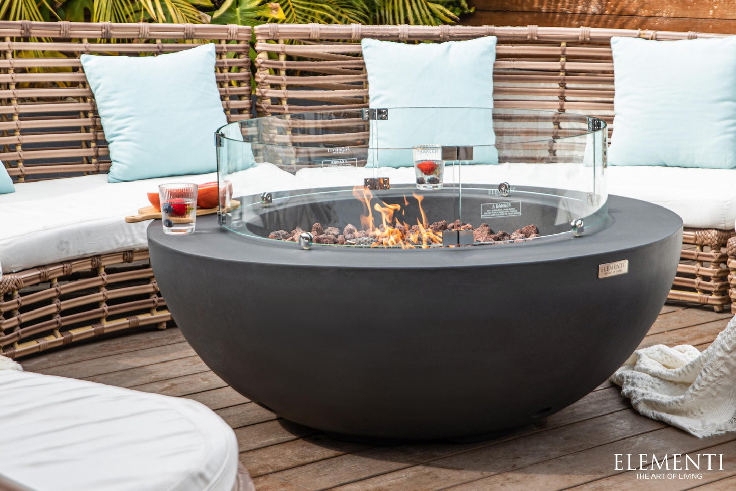 Elementi Lunar Fire Bowl